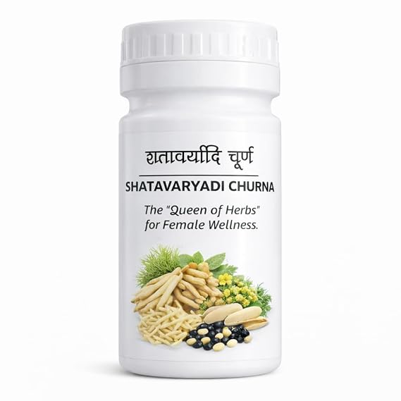 Vijay Life Care Shatavaryadi Churna 240g | Ayurvedic Shatavari Powder | Herbal Wellness Churna