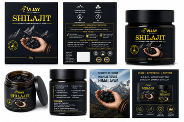 Vijay Life Care Shilajit Resin 10g | 100% Pure Himalayan Shuddh Shilajit (Asphaltum) | Rich in Fulvic Minerals | Ayurvedic Proprietary Medicine